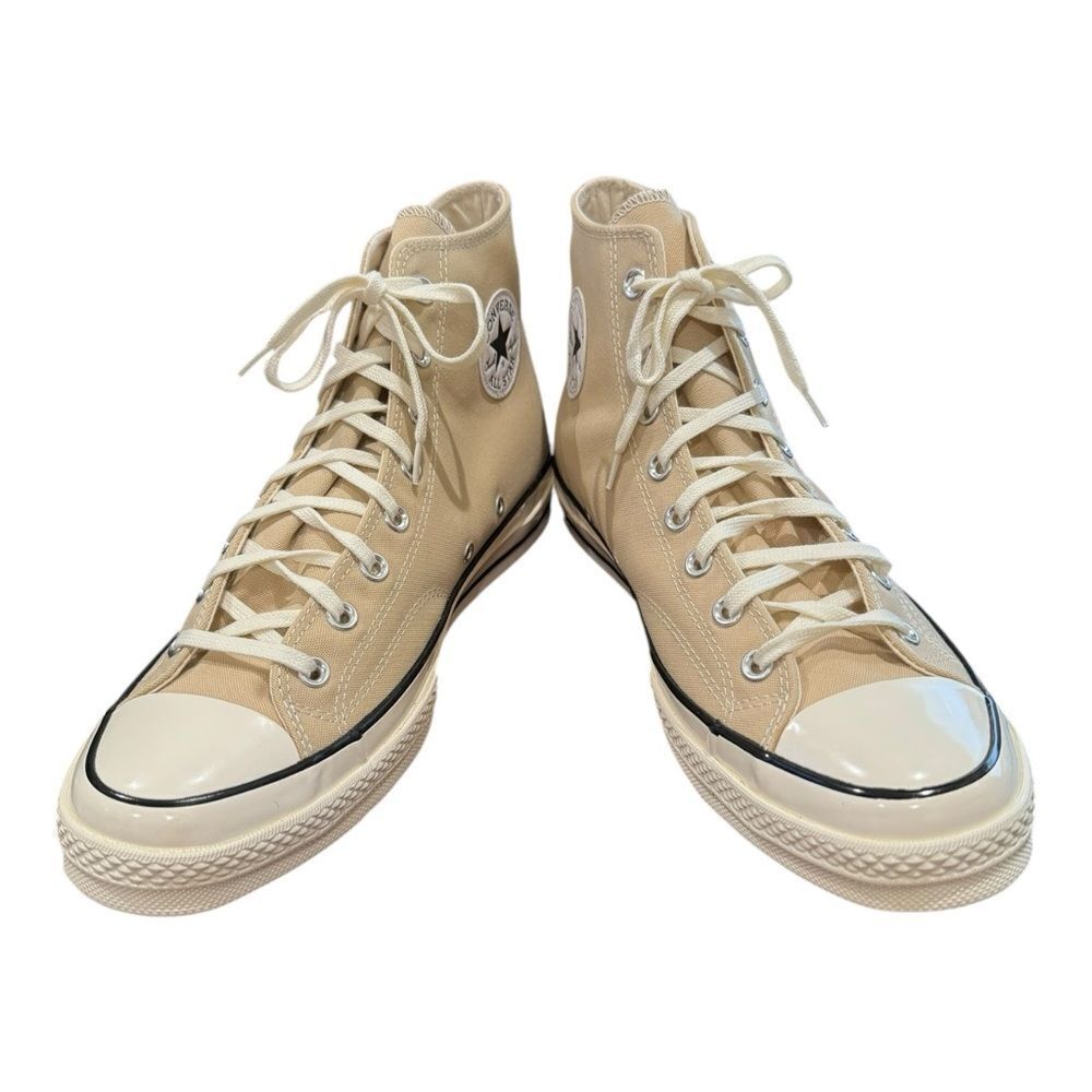 NEW Converse Men's Chuck 70 Vintage Canvas Oak Milk Egret Black Sneakers 12 - Picture 3 of 7